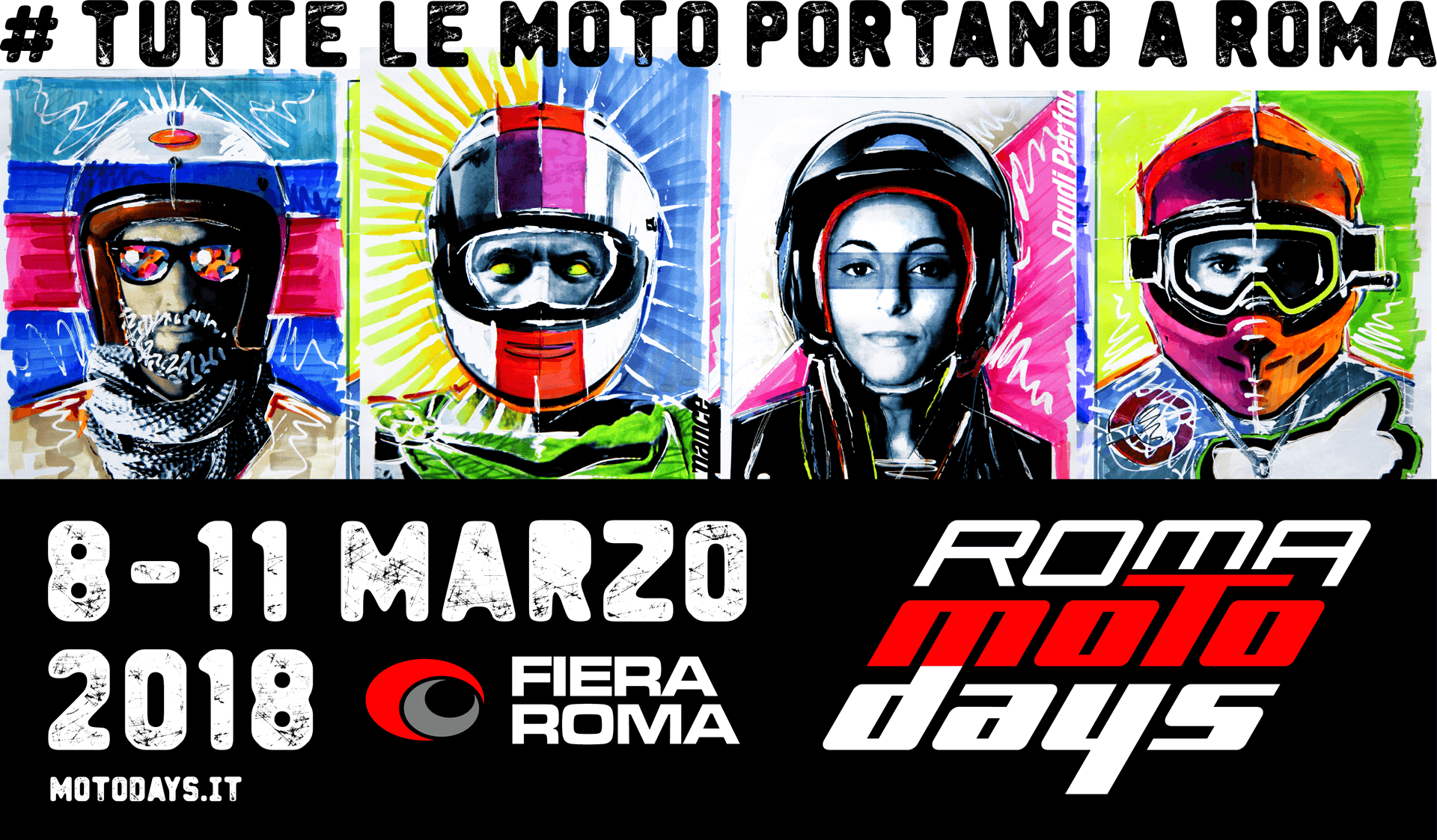 Presentata nel Palazzo delle Federazioni Sportive Nazionali del CONI la decima edizione di Roma Motodays. Dall’8 all’11 marzo in Fiera Roma. #tuttelemotoportanoaroma