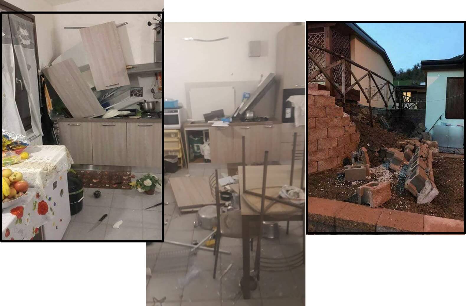 Dopo la scossa di magnitudo 4.6, registrata questa mattina alle 5.11, a 2 km da Muccia, in provincia di Macerata, si contano i danni.