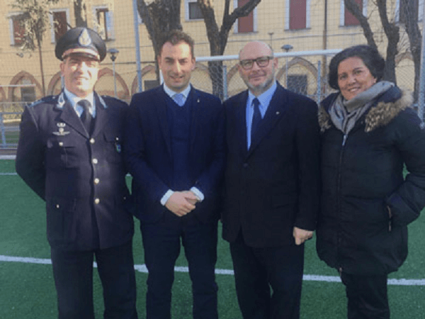 Visita del sottosegretario alla Giustizia, Jacopo Morrone, al Centro di giustizia minorile di Bologna.