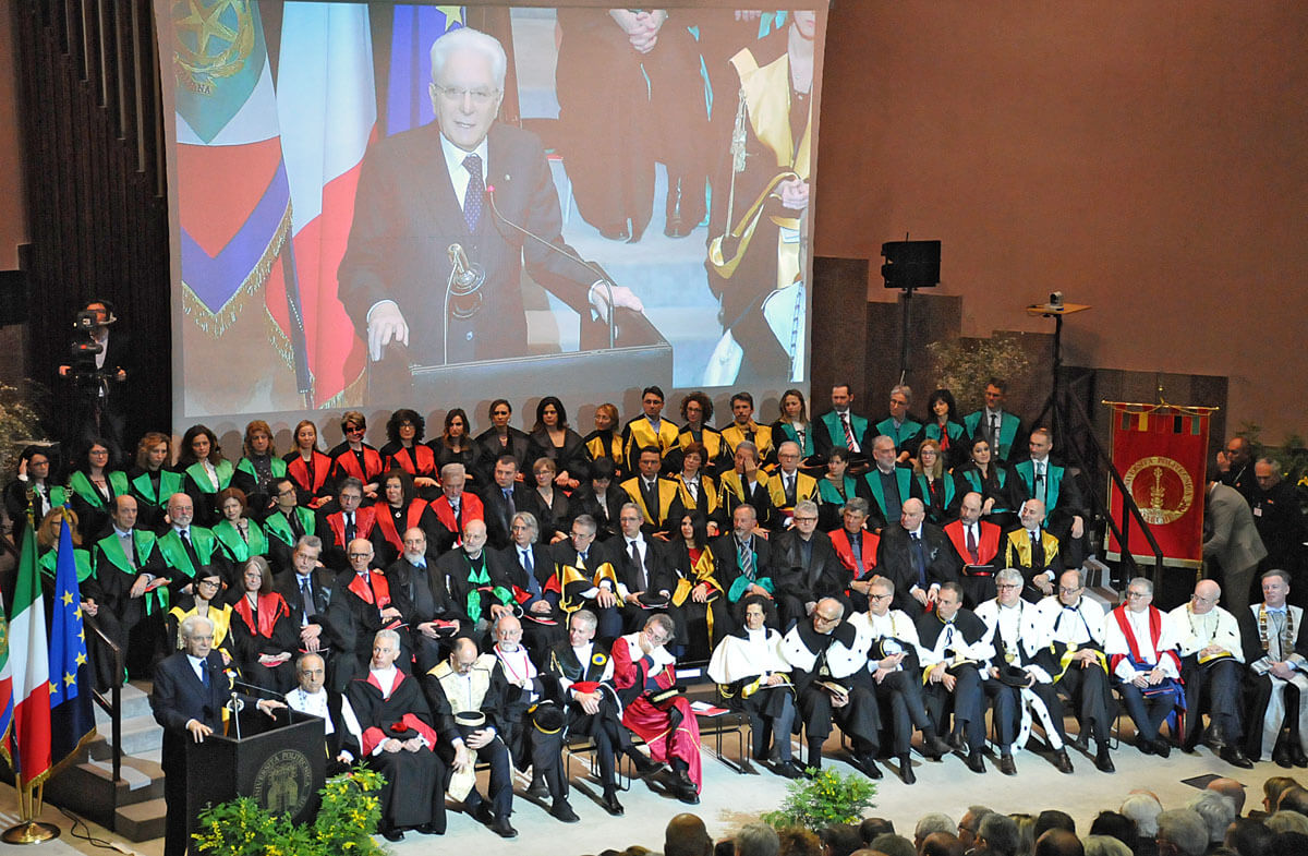 Nella mattinata di oggi, venerdì 15 marzo, l’Università Politecnica delle Marche ha inaugurato il 50esimo anno accademico; presenti Ceriscioli e Mattarella.
