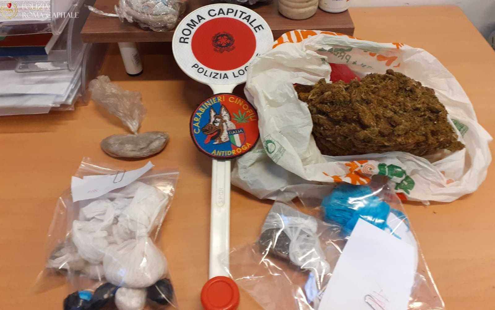 Polizia Locale Roma, vasta operazione antidroga a Monte Compatri. Sgominata banda criminale. Otto arresti.
