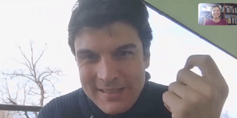 La fame di cultura non conosce confini e prosegue senza sosta la rassegna letteraria on line #6SenzaBarcode. Breve dialogo sulla felicità con Frank Iodice.