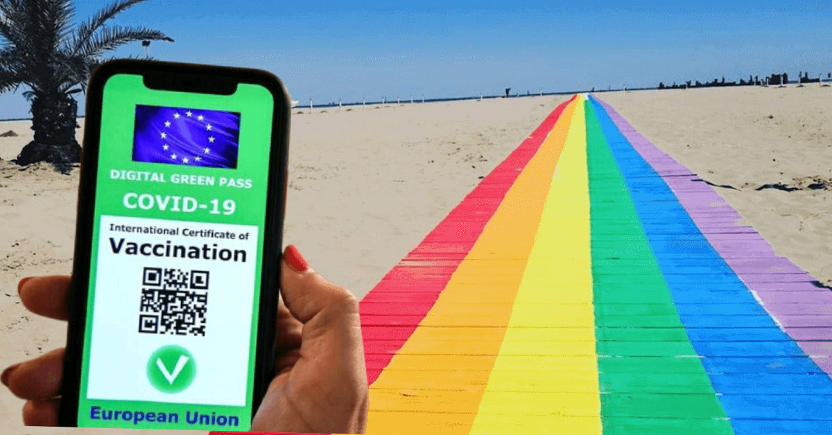 A Disputandum il presidente di AITGL, l'Ente Italiano Turismo Lgbtq+, Alessio Virgili. Nel mondo Lgbtq+ il 90% è favorevole al green pass.