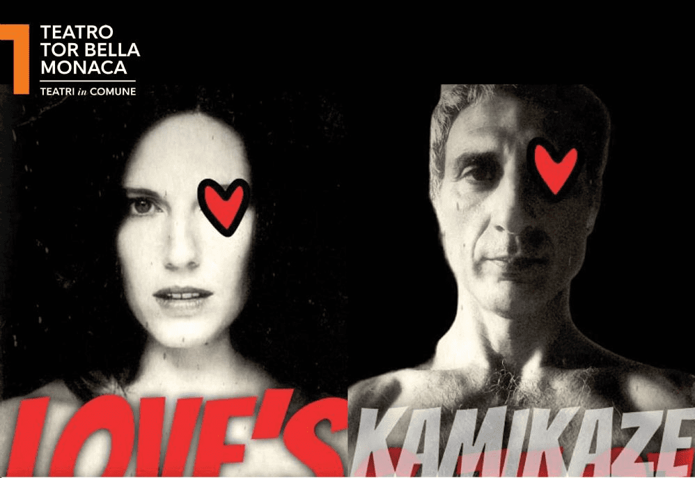 Al Teatro Tor Bella Monaca, in Sala piccola, Love’s kamikaze di Mario Moretti. Palcoscenico intervista Claudio Contartese.