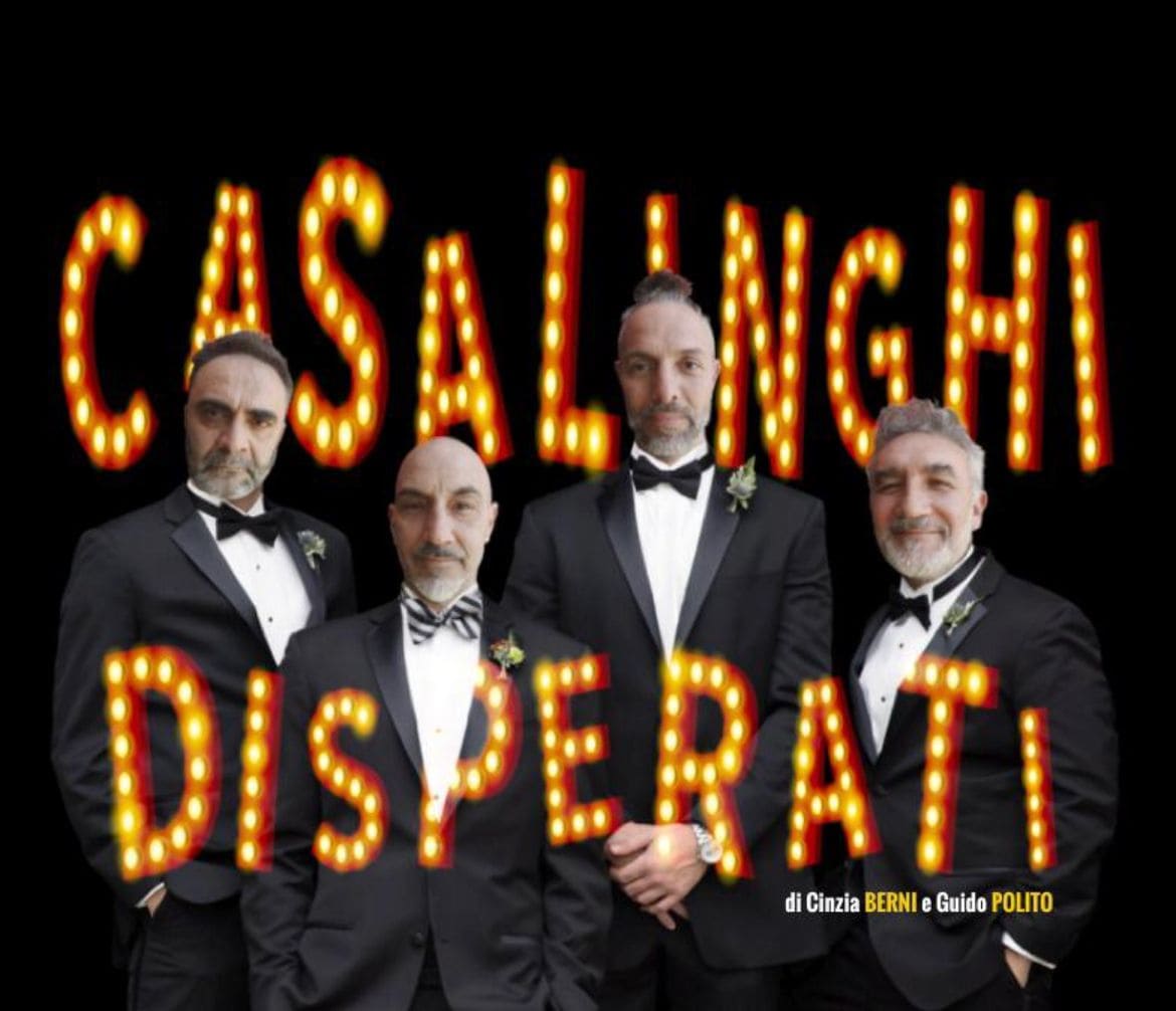 Casalinghi Disperati di Cinzia Berni e Guido Polito vi aspettano al Teatro Domma di Aciliadal 26 al 27 marzo e dal 2 al 3 aprile.