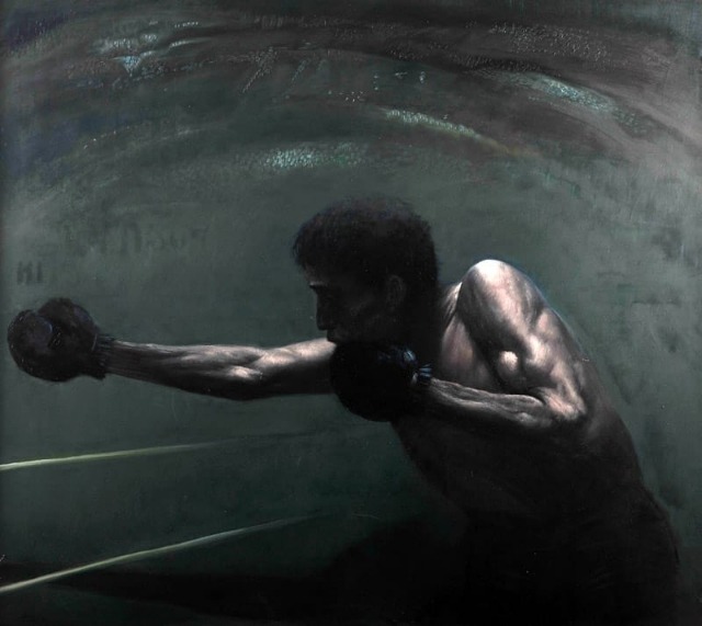 Le "Sfide" sportive diventano capolavori d'arte. In mostra le originalissime opere del Maestro Mario Russo dedicate a varie discipline.