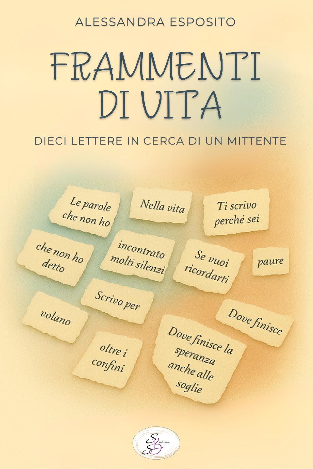 Dieci lettere tra ascolto e rinascita: lettura sobria, coesa e coerente. Selezionato per Casa Sanremo Writers 206.